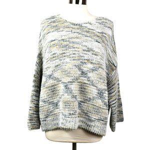 Shyanne Multi-color Soft Cropped Dolman Sleeve Sweater